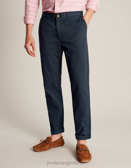 Joules pantalones chinos ajustados hombres marina francesa vestir 64BB231