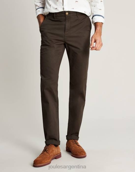 Joules pantalones chinos ajustados hombres verde caqui vestir 64BB213