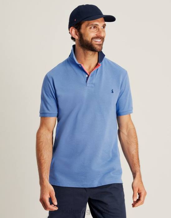 Joules polo de madera hombres azul vestir 64BB188