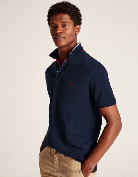 Joules polo de madera hombres marina francesa vestir 64BB181