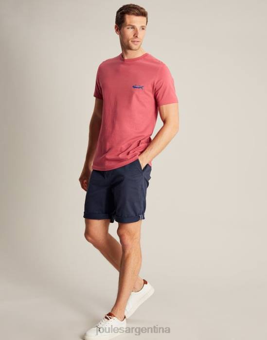 Joules camiseta flynn hombres rosa vestir 64BB180