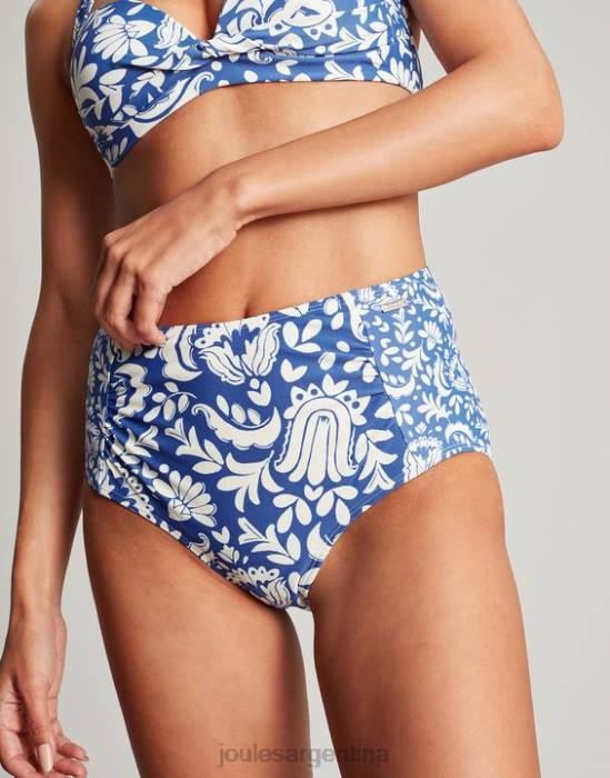 Joules braguitas de bikini jazmín mujer mosaico azul vestir 64BB124